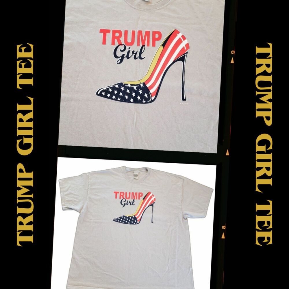 Gildan RARE Women Tump Girl T-Shirt Grey Size 2XL